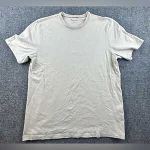 Madewell Men’s Beige Crew Neck Tee Shirt Size M